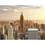Acrylglasbild Skyline in New York