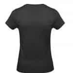 Damen T-Shirt Black Ansicht Hinten