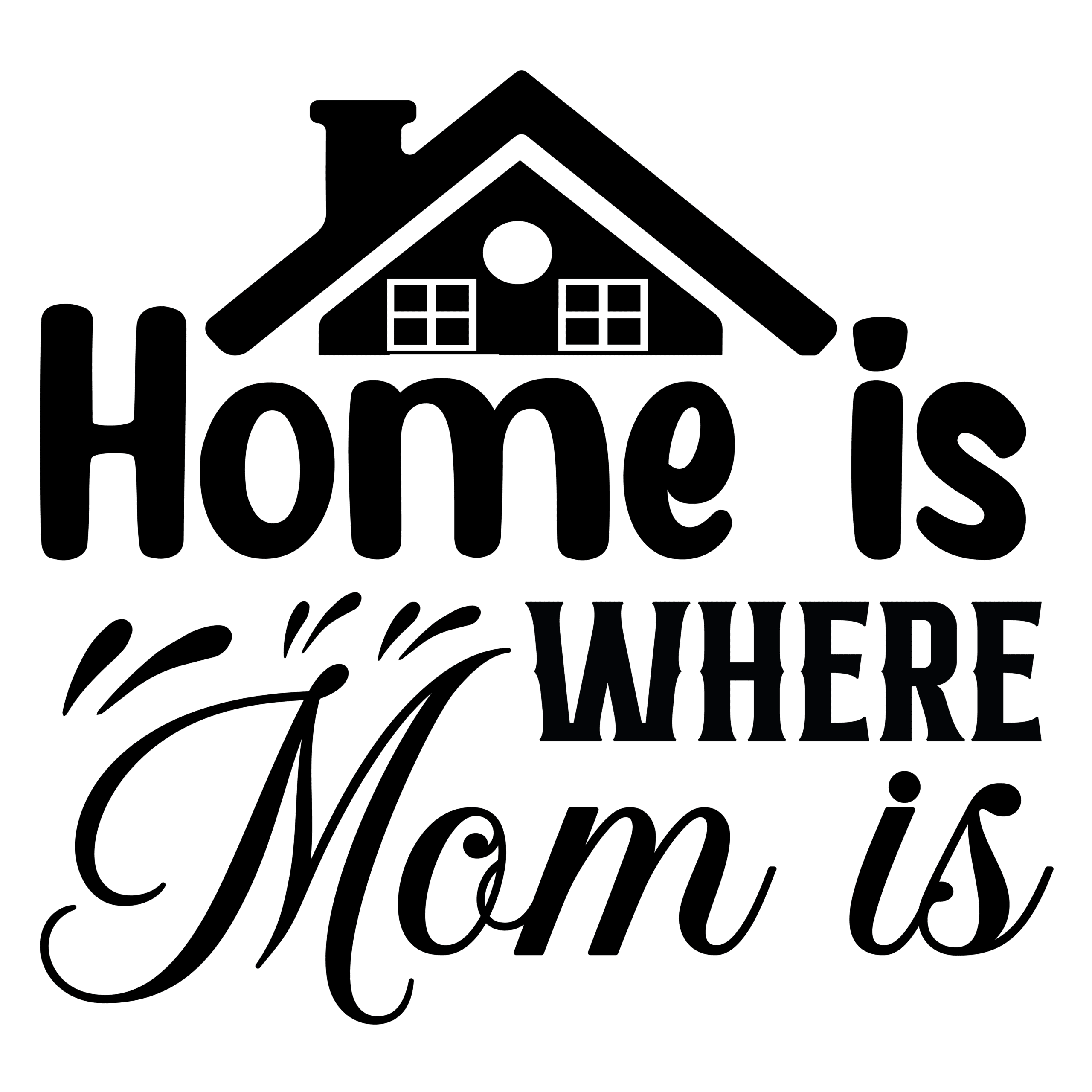 Home is where mom is-01
